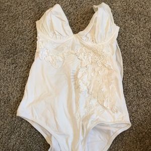 Bridal bathing suit